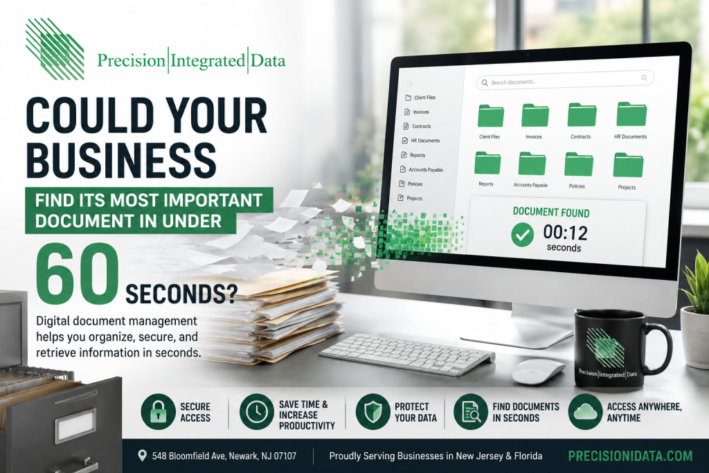 could you find your most important business documents in 60 seconds